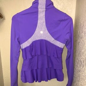 Lululemon Yodi Dancer Ruffle Jacket size 6
